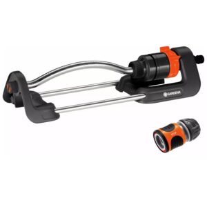 GARDENA Aqua S Oscillating Garden Sprinkler with Waterstop